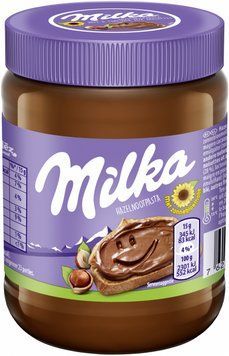 Паста горіхова Milka з фундуку з додаванням какао 350 г 5122 фото