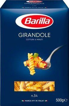 Макарони Barilla No34 Girandole Torsades, 500 г 3565 фото