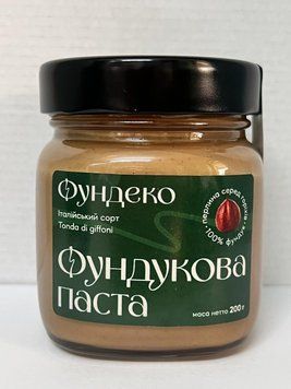 Паста фундукова Фундеко 200 г 17629 фото