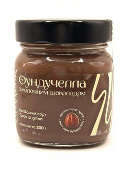 Паста фундуково-шоколадна Фундеко Фундучелла, 200 г 17630 фото
